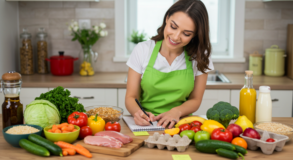 Comment planifier des repas équilibrés pour toute la semaine ?