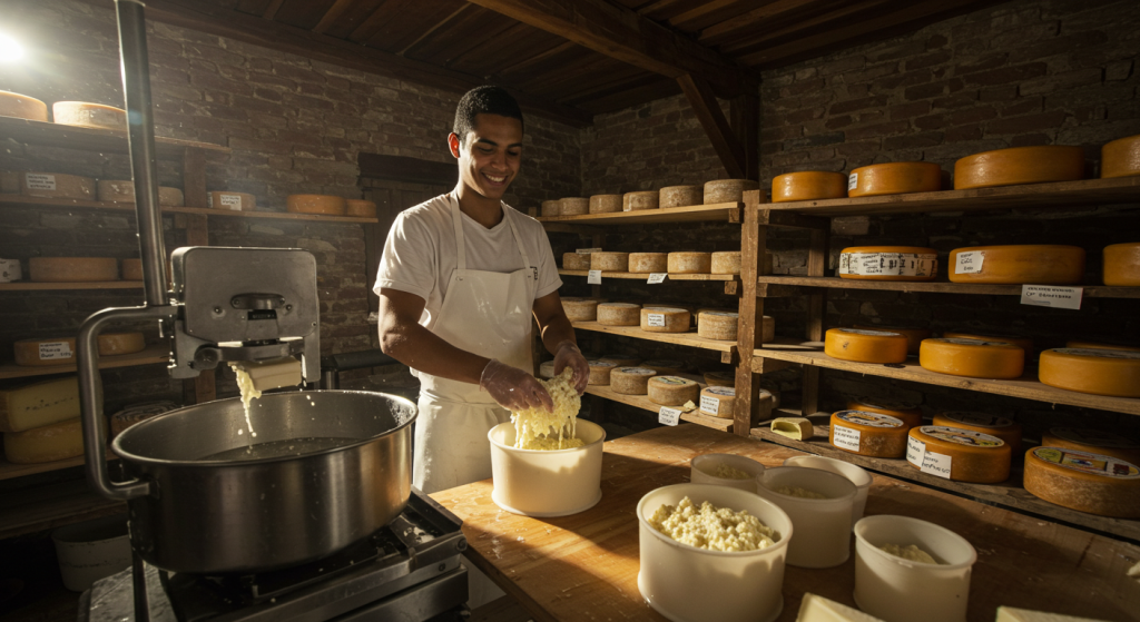 Production de fromages fermiers : entre savoir-faire artisanal et goût authentique
