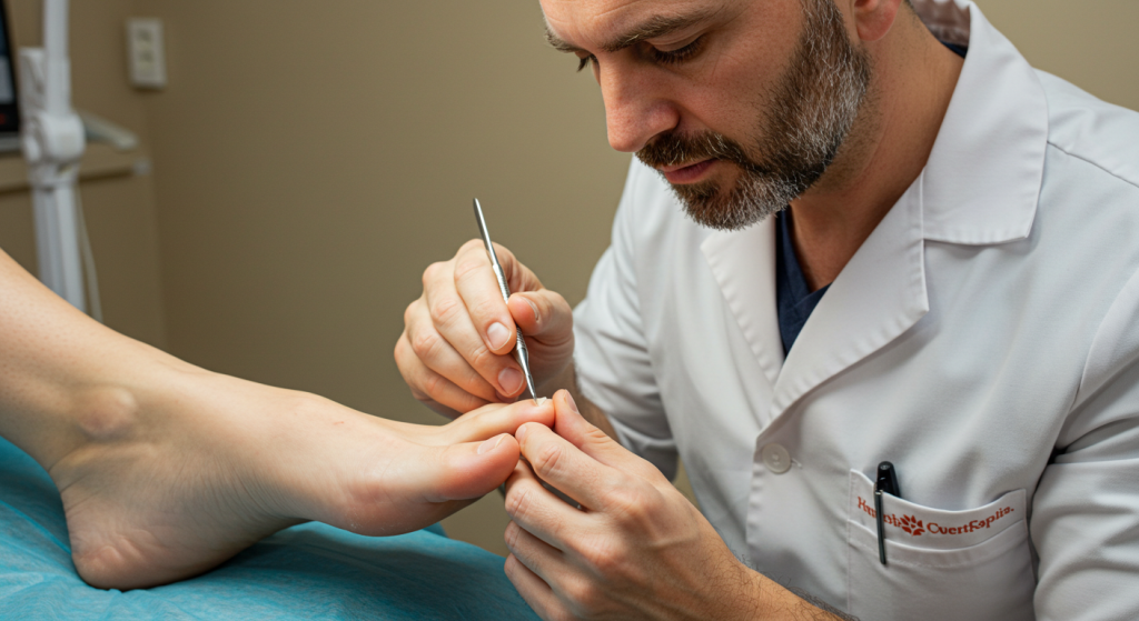 Traitement des ongles incarnés : prévenir la douleur et éviter les complications